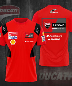 Ducati Lenovo Team Ver.1 3D T shirt