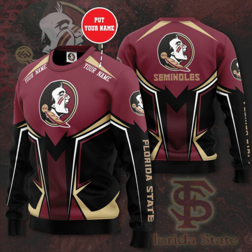 Florida State Seminoles 3D Sweatshirt 01