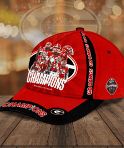 Georgia Bulldogs Cap NFL Custom Hats 01 1