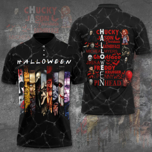 Horror Movies Halloween Polo 003