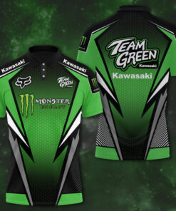 Kawasaki Racing Team 3D Apparels S2 Polo