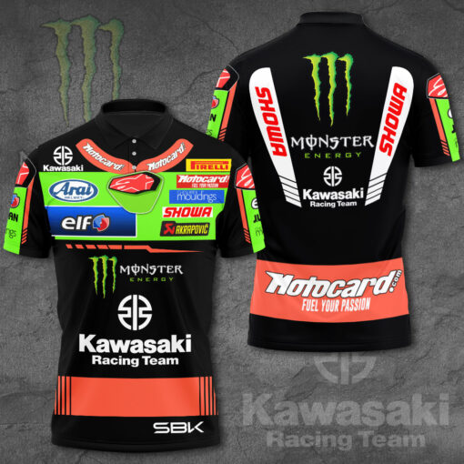 Kawasaki Racing Team 3D Apparels S3 Polo