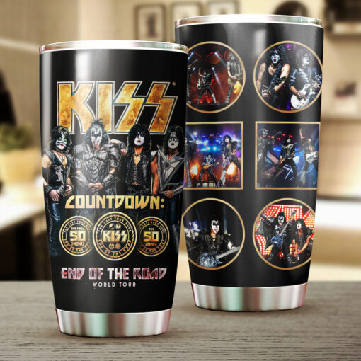 Kiss Band Tumbler Cup WOAHTEE17623S6