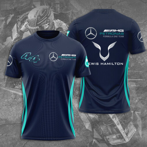 Lewis Hamilton Navy T shirt WOAHTEE16523S3