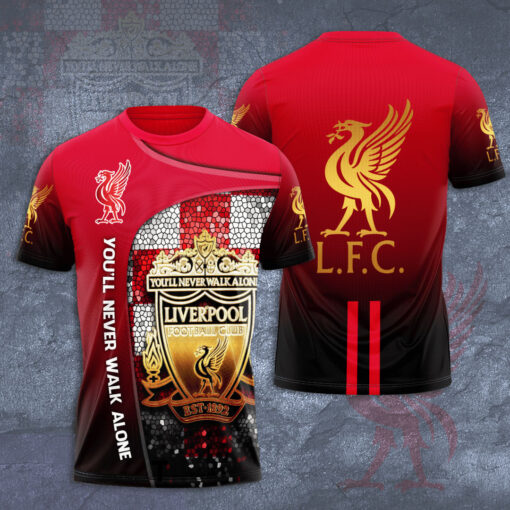 Liverpool FC Youll Never Walk Alone 3D T shirt