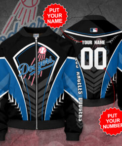 Los Angeles Dodgers 3D Bomber Jacket 01