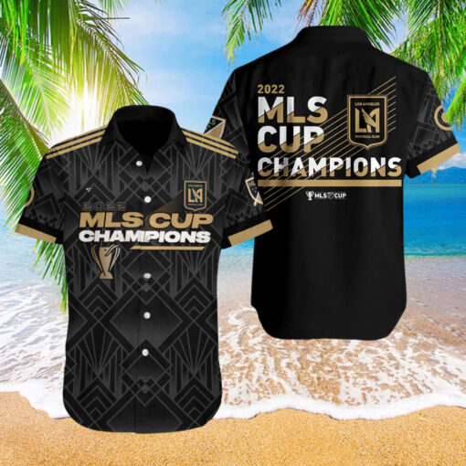 Los Angeles FC 2022 3D Apparels hawaiian shirt