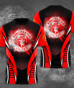 Manchester United 3D T shirt 2023