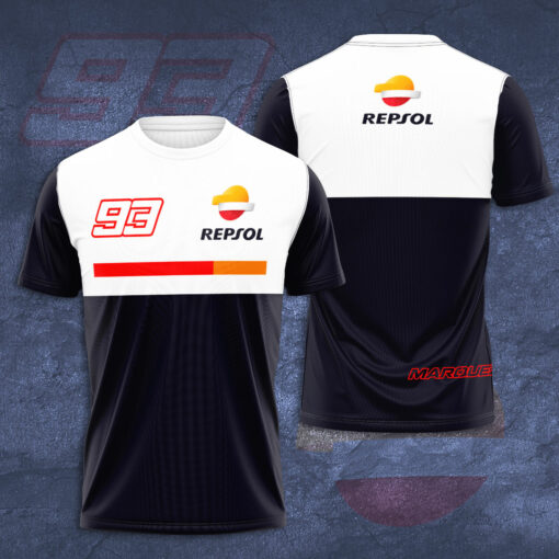 Marc Marquez Repsol Honda 3D T shirt MGPRH007