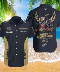 Max Verstappen World Champion Hawaiian Shirt