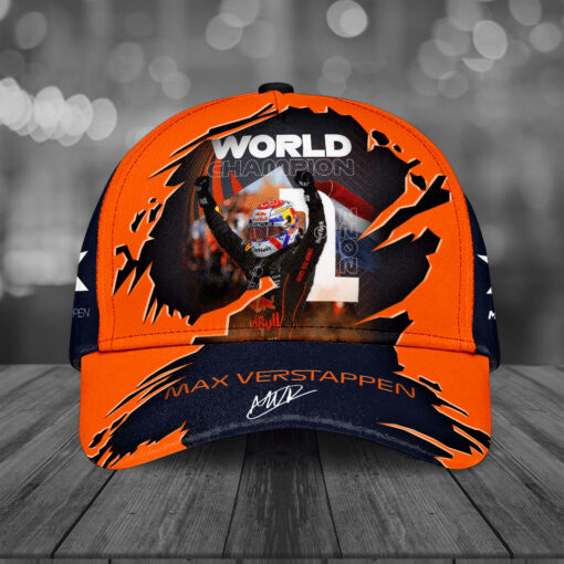Max Verstappen x Red Bull Racing F1 World Championship Cap Custom Hat 01