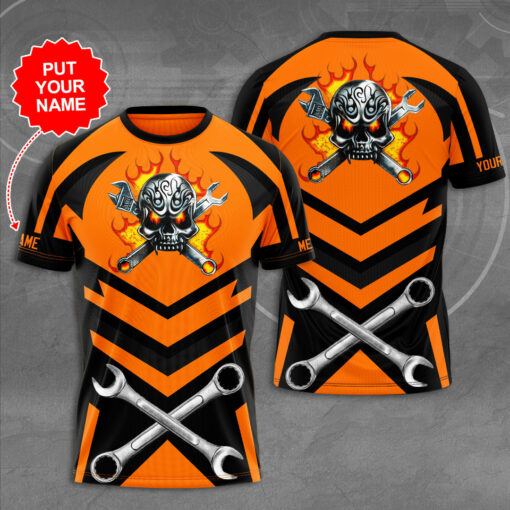 Mechanic Custom 3D T shirts