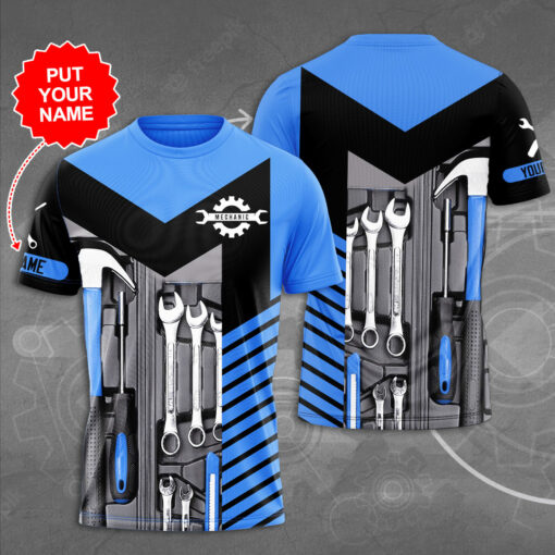 Mechanic Personalized 3D T shirts