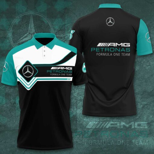 Mercedes AMG Petronas F1 Team 3D Apparels S35 Polo