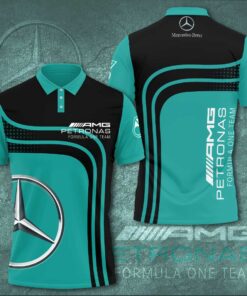 Mercedes AMG Petronas F1 Team 3D Apparels S36 Polo