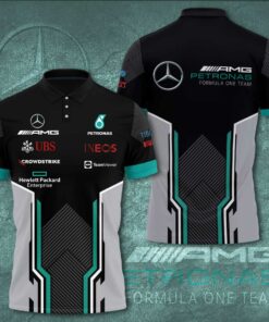 Mercedes AMG Petronas F1 Team 3D Apparels S46 Polo