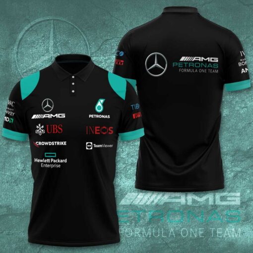 Mercedes AMG Petronas F1 Team 3D Apparels S51 Polo