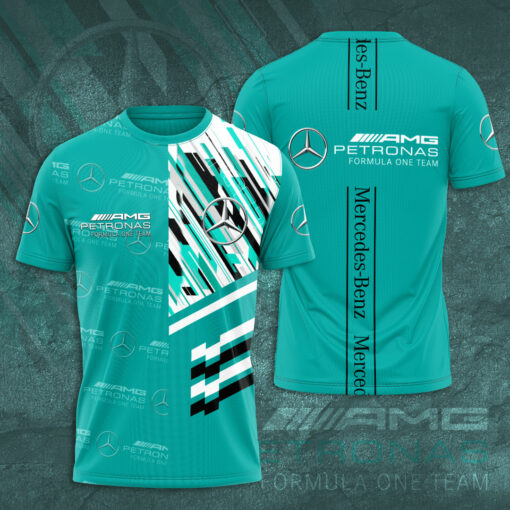 Mercedes AMG Petronas F1 Team 3D T shirt S22