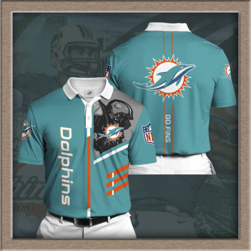 Miami Dolphins 3D Polo 01