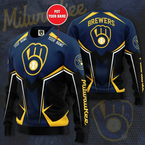 Milwaukee Brewers Sweatshirt 01