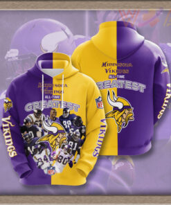 Minnesota Vikings 3D hoodie 011
