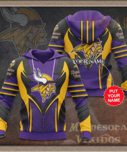Minnesota Vikings 3D hoodie 06