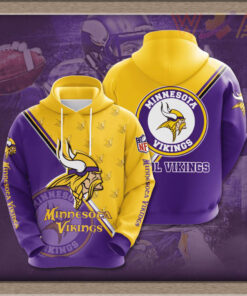 Minnesota Vikings 3D hoodie 08