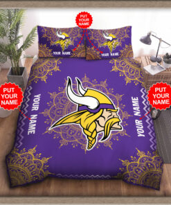 Minnesota Vikings bedding set 01