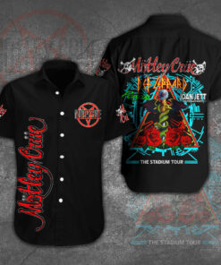 Motley Crue Sleeve Dress Shirt 01