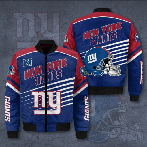 New York Giants 3D Bomber Jacket 01