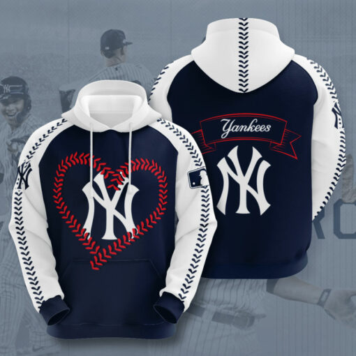 New York Yankees 3D Hoodie 01