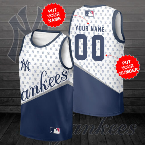New York Yankees basketball jersey 02