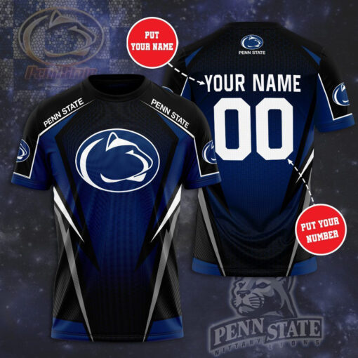 Penn State Nittany Lions 3D T shirt 01