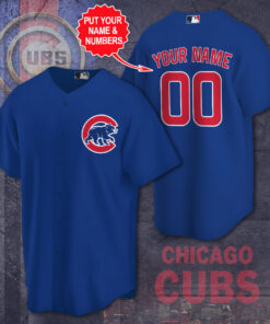 Personalised Chicago Cubs jersey shirt 02