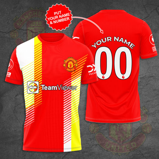 Personalised Manchester United T shirts 02