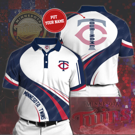 Personalised Minnesota Twins Polo shirt