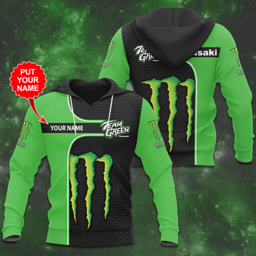 Personalized Kawasaki Racing Team hoodie