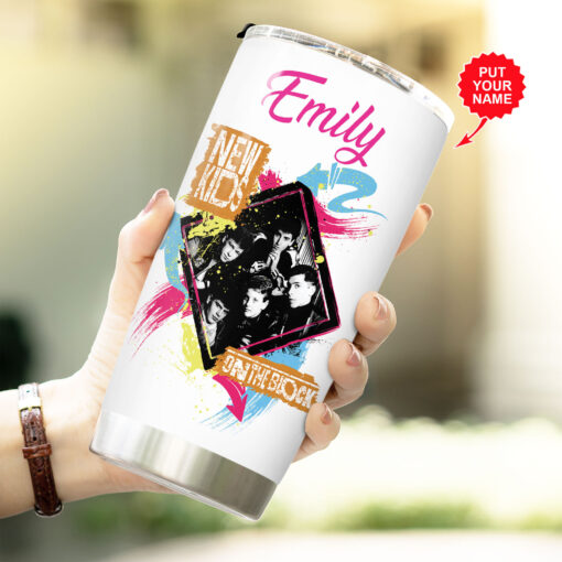 Personalized New Kids On The Block Tumbler Cup WOAHTEE29623S1