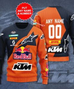 Personalized Red Bull KTM Sweatshirt