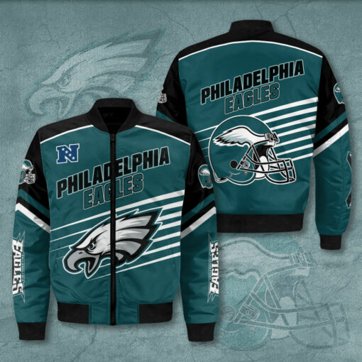 Philadelphia Eagles 3D Bomber Jacket 01