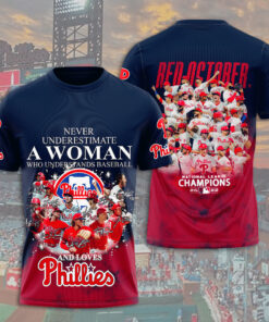 Philadelphia Phillies MLB 3D T shirt