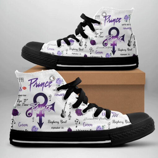 Prince High Top Canvas Shoe WOAHTEE26723S1 Design 2