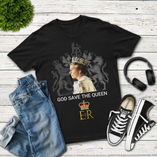 Queen Elizabeth II T Shirt 2D 01
