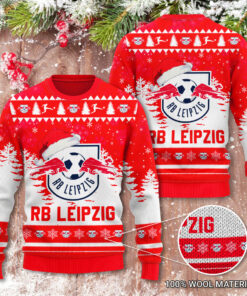 RB Leipzig 3D Christmas Sweater 2022