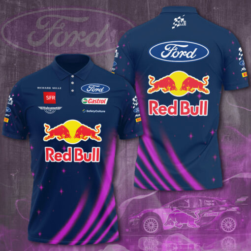 Rally Team M Sport Ford World 3D polo shirt