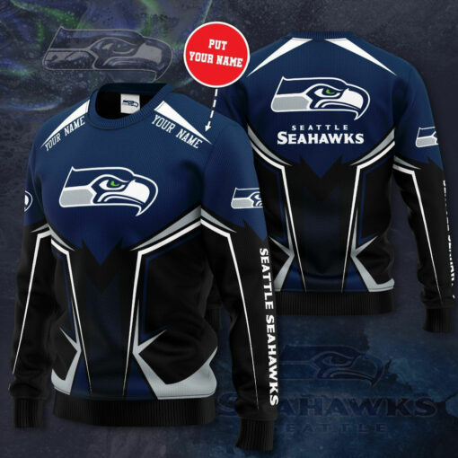 Seattle Seahawks 3D Sweatshirt 01