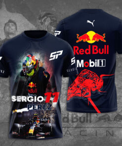 Sergio Perez 3D T shirt