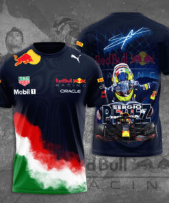 Sergio Perez F1 3D T shirt