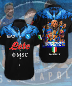 Ssc Napoli short sleeve dress shirts WOAHTEE17723S4