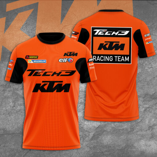 Tech3 KTM Factory Racing T shirt Red Bull KTM Tech3 T shirt Tech3 E Racing T shirt